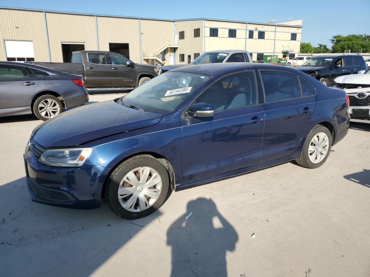 2011 Volkswagen Jetta Se Copart, lot number: 56194395, vin: 3VWDX7AJ3BM093011. Thumbnail 1