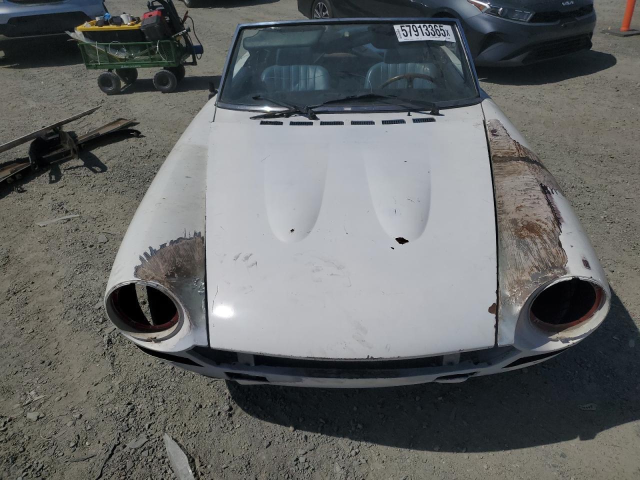 1973 Fiat 124 Spider Copart, lot number: 57913365, vin: 124CS0065983. Thumbnail 5