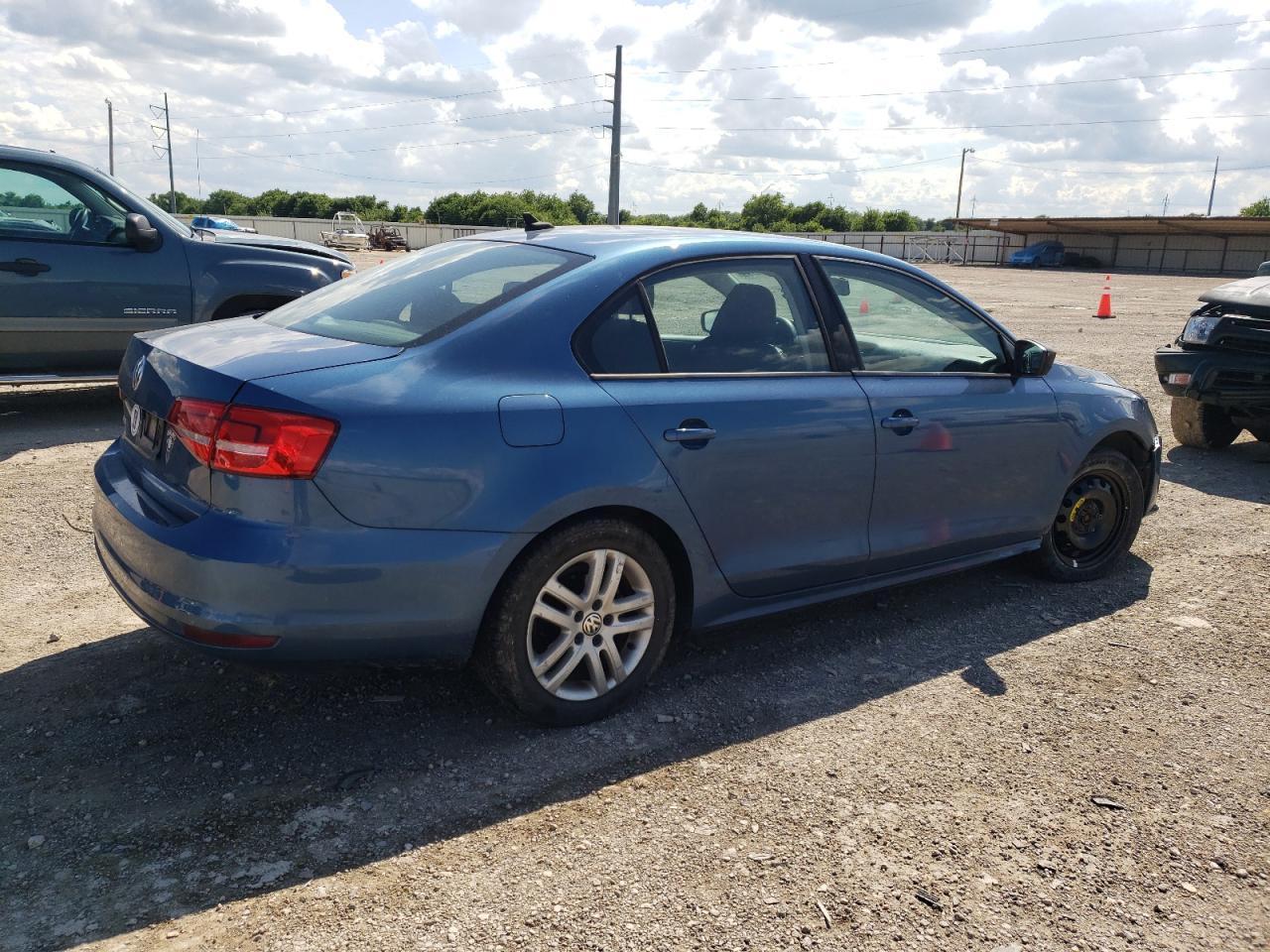 2015 Volkswagen Jetta Base Copart, lot number: 56657465, vin: 3VW2K7AJ3FM216513. Thumbnail 3