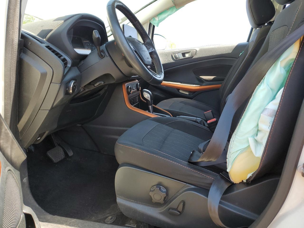 2022 Ford Ecosport Se Copart, lot number: 56351855, vin: MAJ6S3GL7NC466090. Thumbnail 7