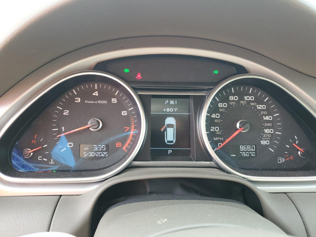 2013 Audi Q7 Premium Plus Copart, lot number: 58062715, vin: WA1LGAFE9DD008916. Thumbnail 9