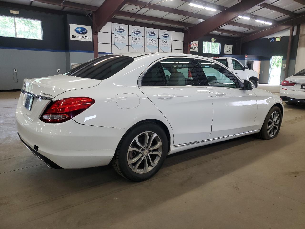 2015 Mercedes-Benz C 300 4Matic Copart, lot number: 59078995, vin: 55SWF4KB5FU007470. Thumbnail 3