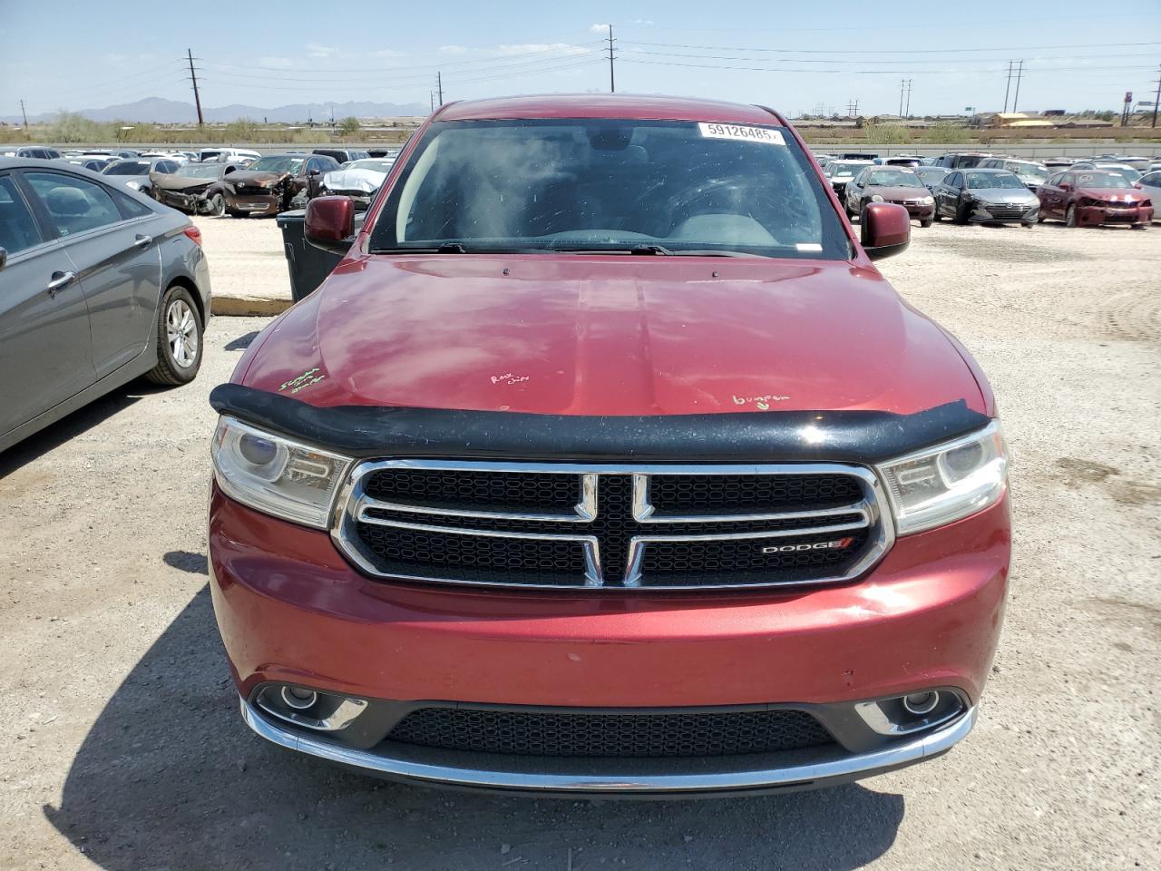 2014 Dodge Durango Sxt Copart, lot number: 59126485, vin: 1C4RDHAG1EC974050. Thumbnail 5