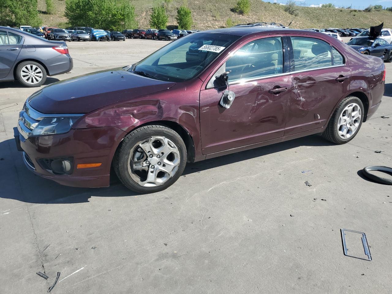 2011 Ford Fusion Se Copart, lot number: 56802785, vin: 3FAHP0HA9BR292123. Thumbnail 1