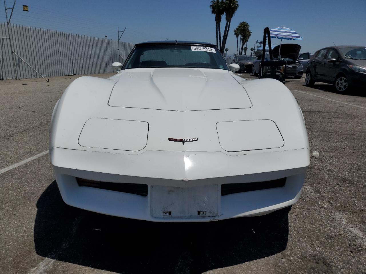 1981 Chevrolet Corvette Copart, lot number: 59039315, vin: 1G1AY8768BS430915. Thumbnail 5