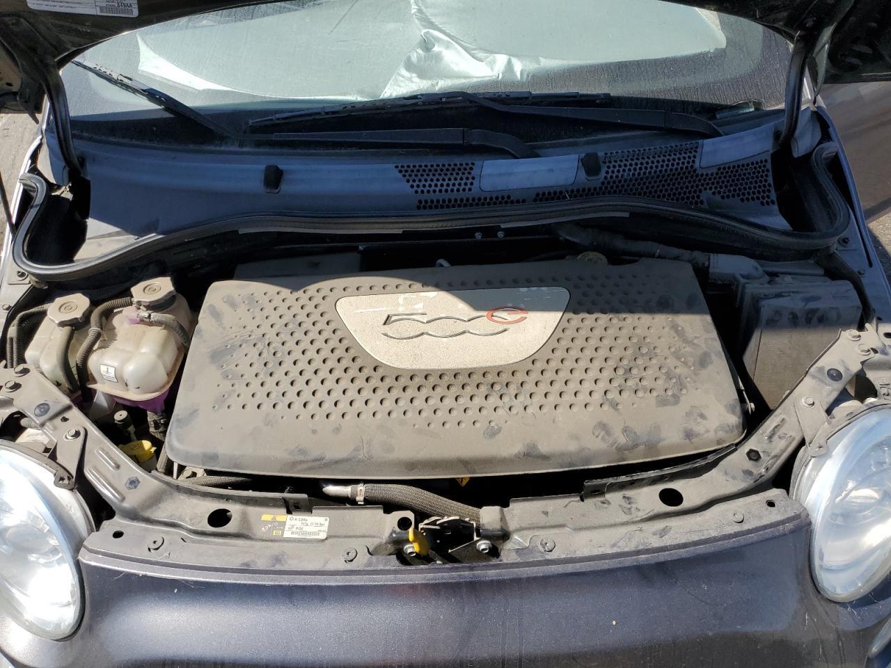 2017 Fiat 500 Electric Copart, lot number: 58774295, vin: 3C3CFFGE1HT598411. Thumbnail 11