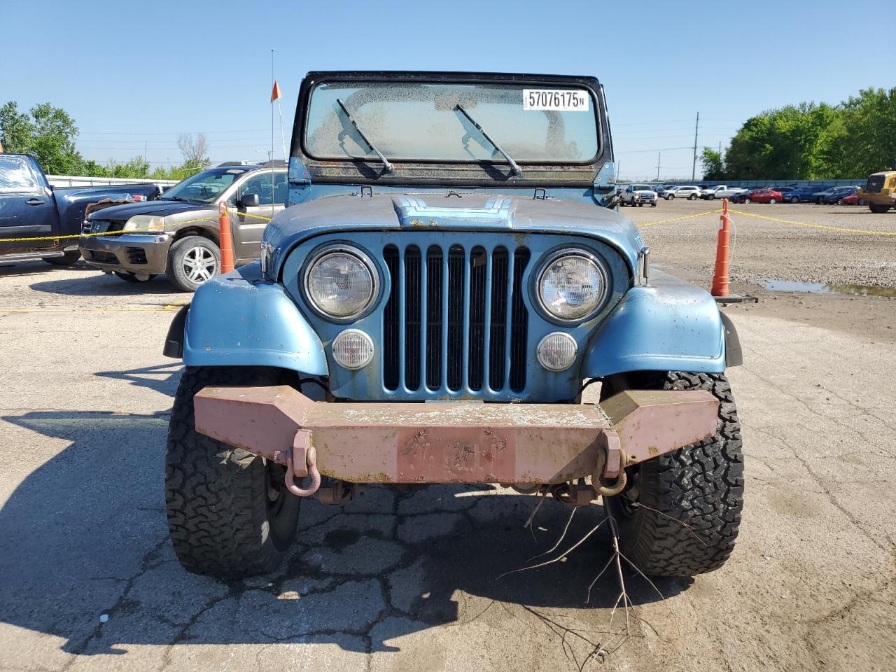 1986 Jeep Jeep Cj7 Copart, lot number: 57076175, vin: 1JCCM87E1GT069711. Thumbnail 5