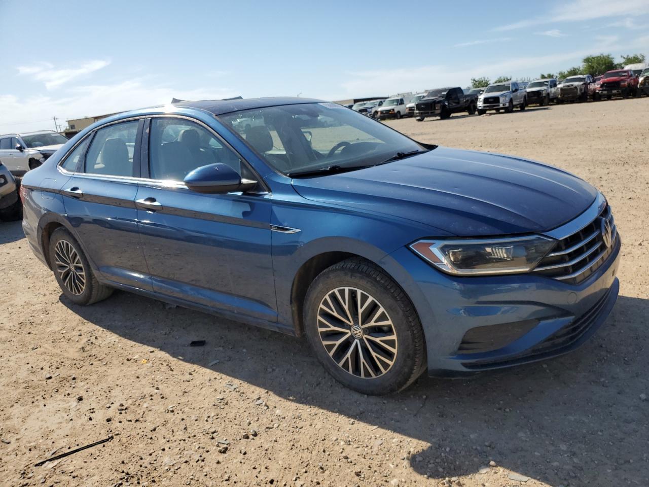 2019 Volkswagen Jetta Sel Copart, lot number: 56608925, vin: 3VWE57BU5KM059736. Thumbnail 4