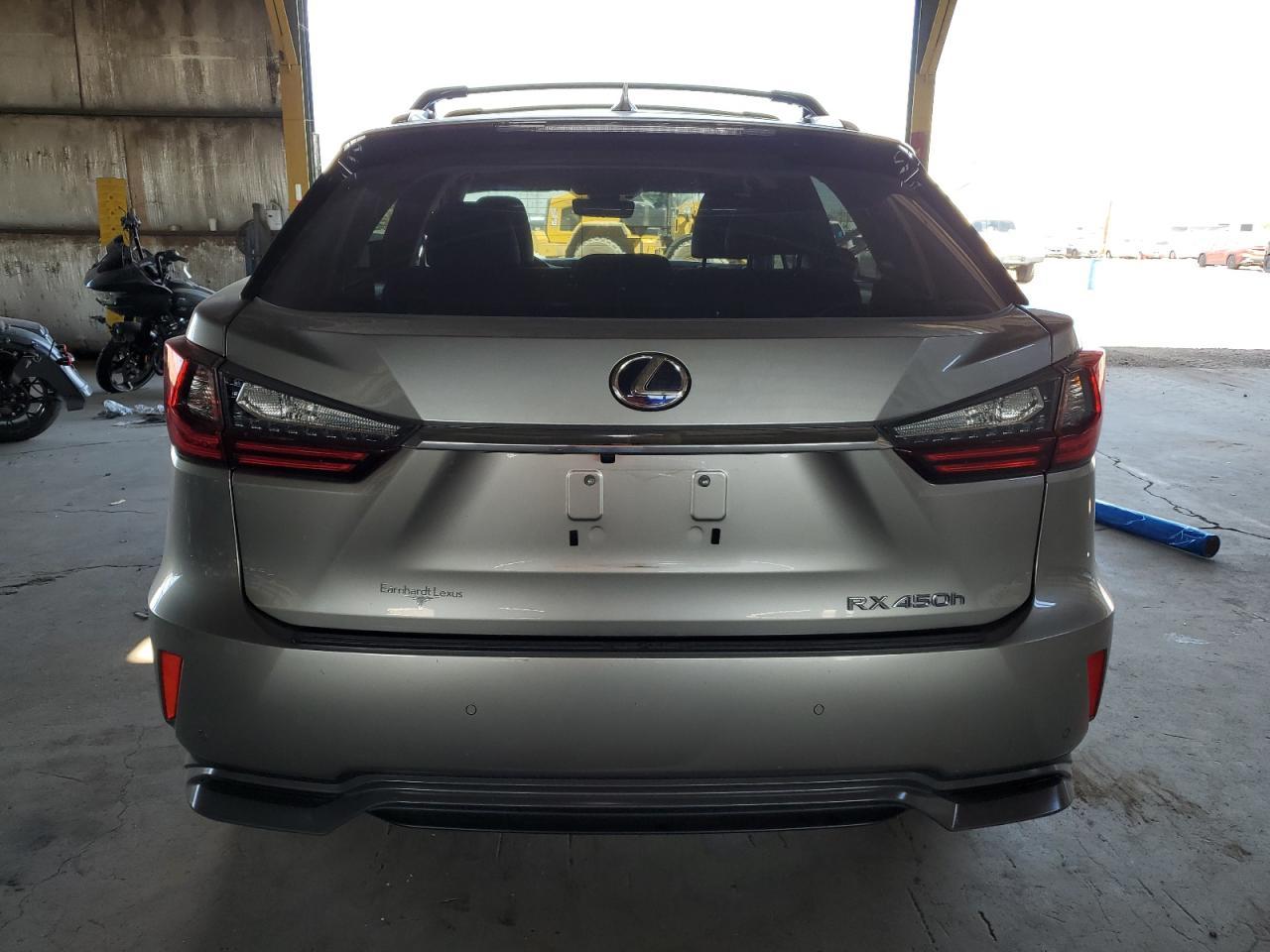 2019 Lexus Rx 450H Base Copart, lot number: 58935495, vin: 2T2BGMCA7KC035624. Thumbnail 6
