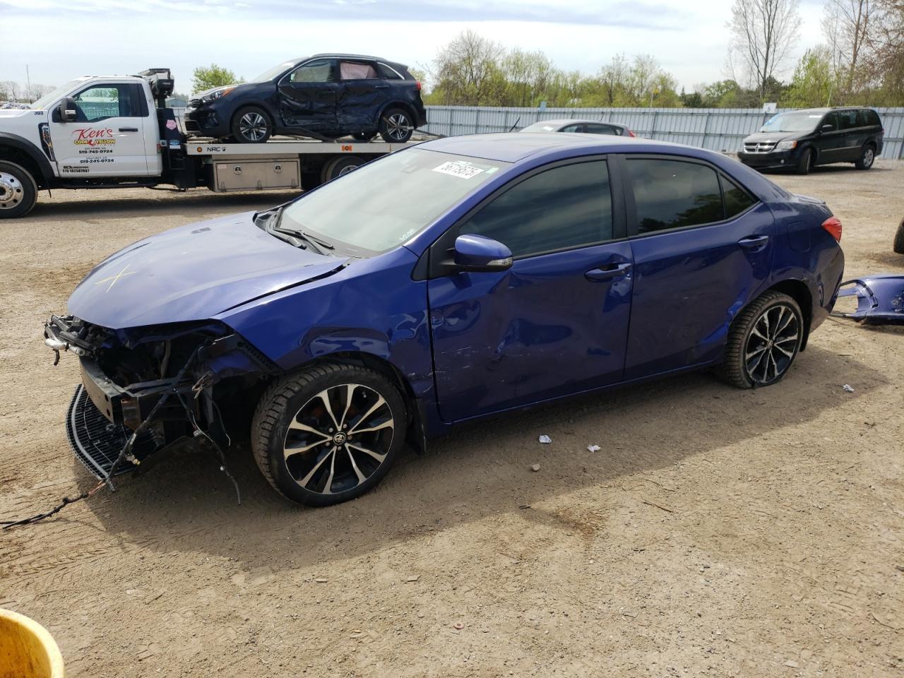 2019 Toyota Corolla L Copart, lot number: 56719575, vin: 2T1BURHE6KC202299. Thumbnail 1