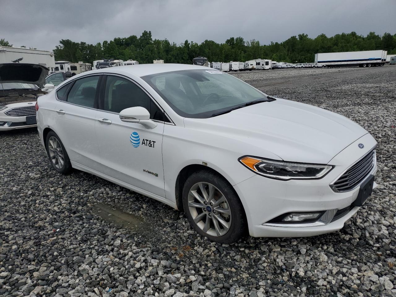 2017 Ford Fusion Se Hybrid Copart, lot number: 54022505, vin: 3FA6P0LUXHR409273. Thumbnail 4