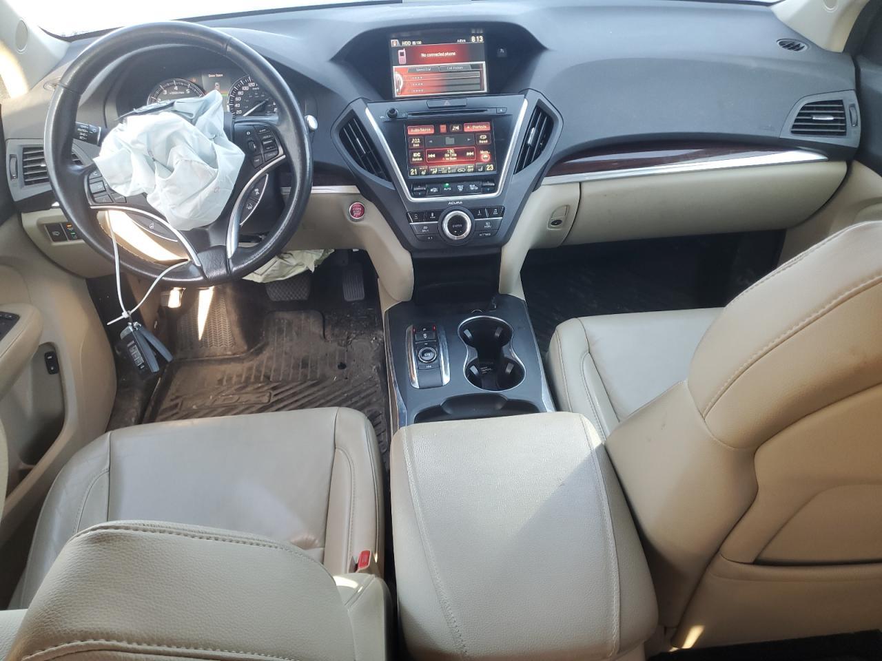 2016 Acura Mdx Technology Copart, lot number: 55939355, vin: 5FRYD4H48GB503243. Thumbnail 8