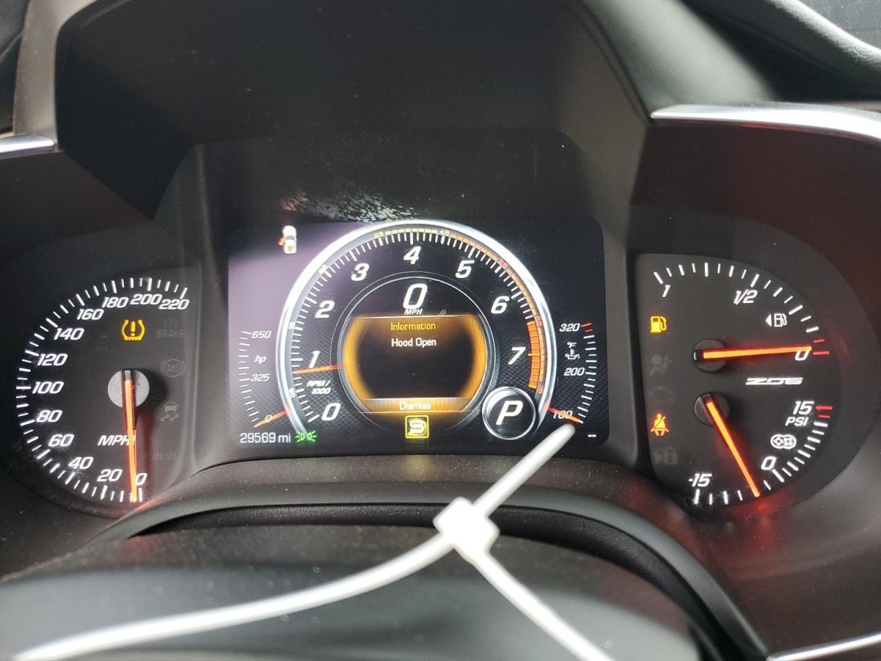 2015 Chevrolet Corvette Z06 1Lz Copart, lot number: 56017905, vin: 1G1YP3D60F5606613. Thumbnail 9