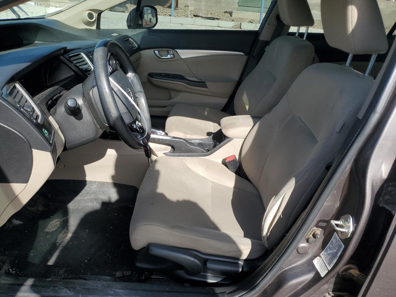 2013 Honda Civic Ex Copart, lot number: 56738315, vin: 19XFB2F87DE062523. Thumbnail 7