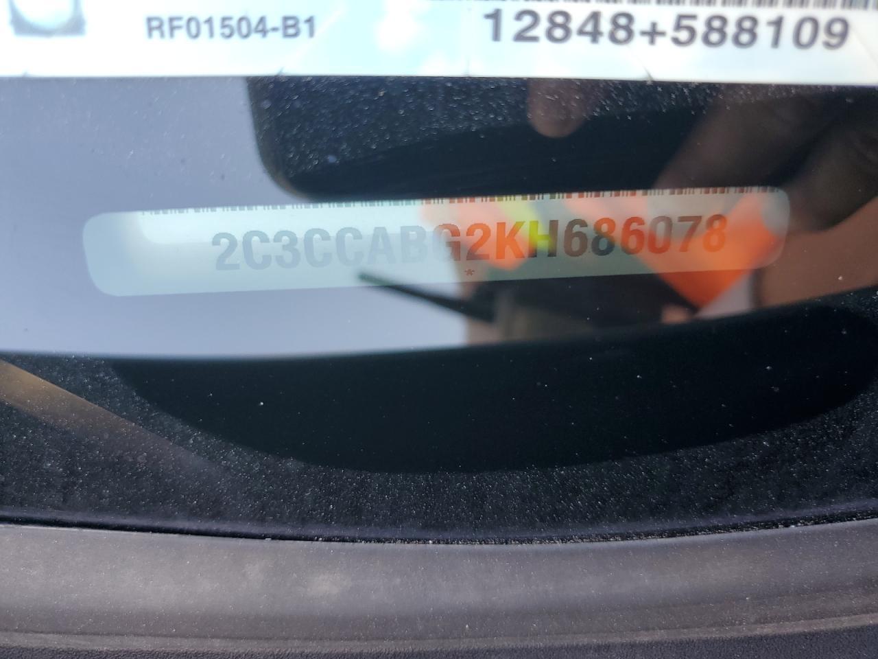 2019 Chrysler 300 S Copart, lot number: 59390735, vin: 2C3CCABG2KH686078. Thumbnail 12