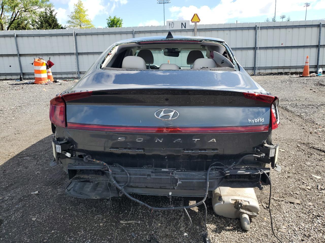 2022 Hyundai Sonata Hybrid Copart, lot number: 55892895, vin: KMHL54JJ7NA051487. Thumbnail 6