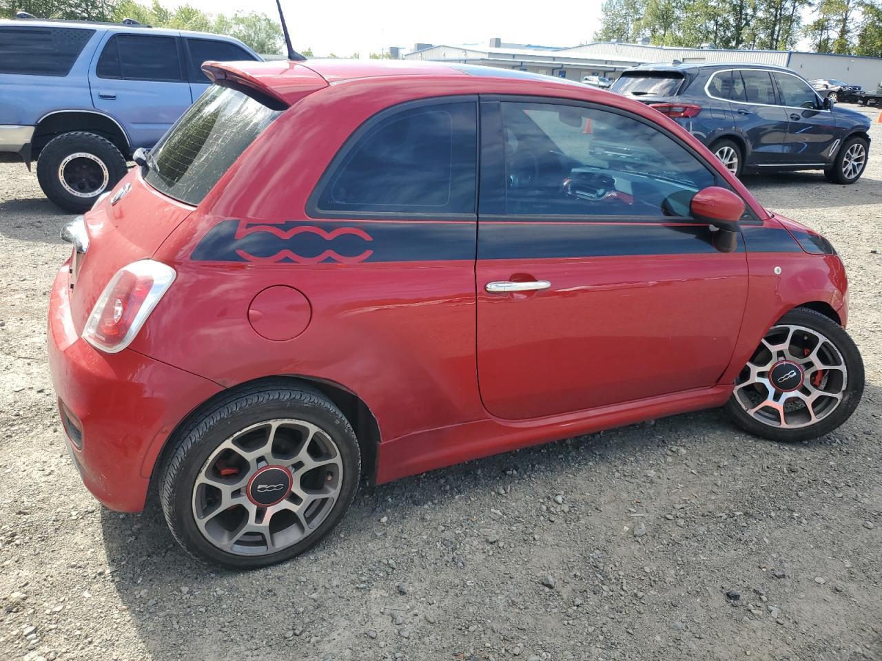 2014 Fiat 500 Sport Copart, lot number: 59298925, vin: 3C3CFFBR4ET208651. Thumbnail 3