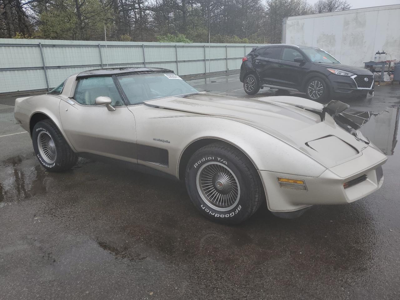1982 Chevrolet Corvette Copart, lot number: 55628315, vin: 1G1AY0780C5109728. Thumbnail 4