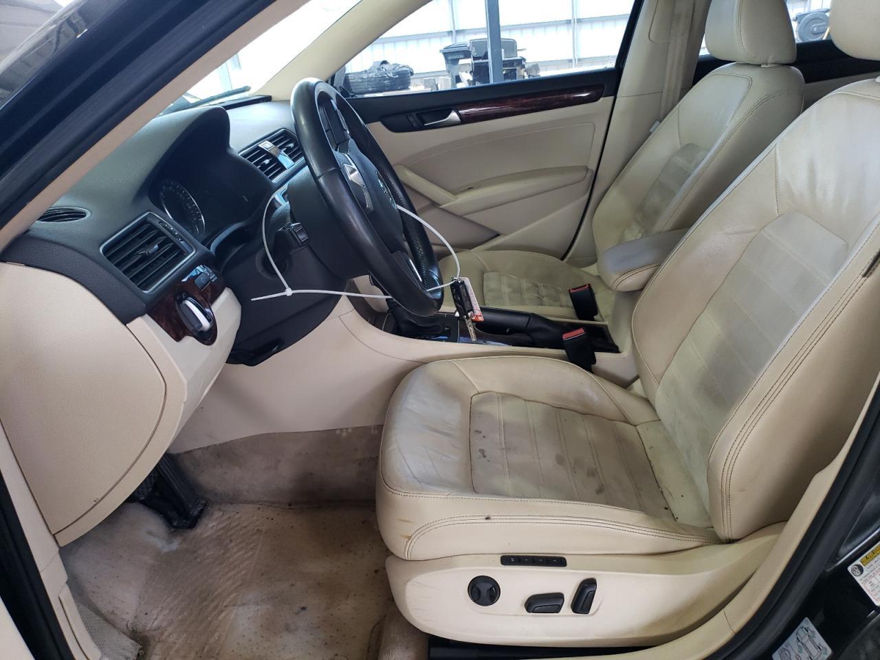 2013 Volkswagen Passat Sel Copart, lot number: 56623895, vin: 1VWCN7A34DC041099. Thumbnail 7