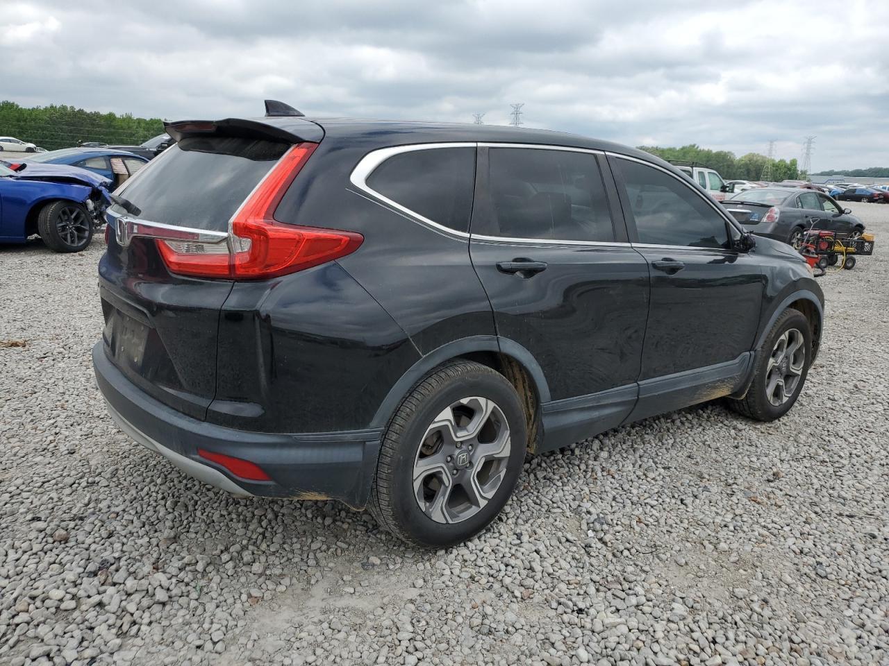 2017 Honda Cr-V Exl Copart, lot number: 56465765, vin: 5J6RW1H83HL010614. Thumbnail 3