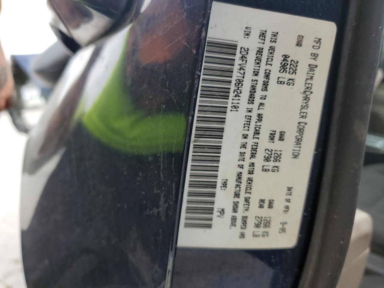 2006 Dodge Magnum Se Copart, lot number: 57274885, vin: 2D4FV47T06H241101. Thumbnail 12