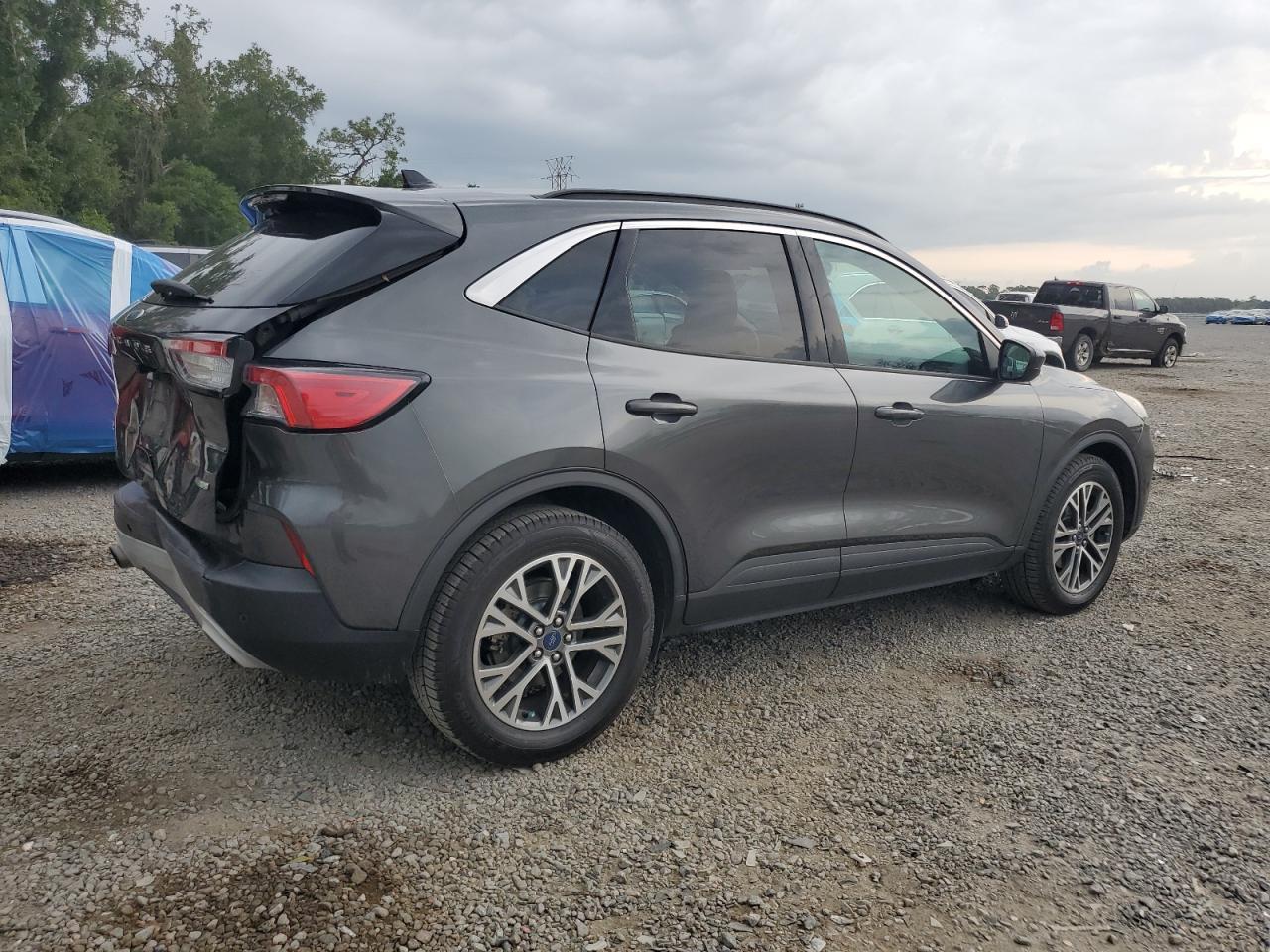 2020 Ford Escape Sel Copart, lot number: 58764985, vin: 1FMCU0H62LUA37523. Thumbnail 3