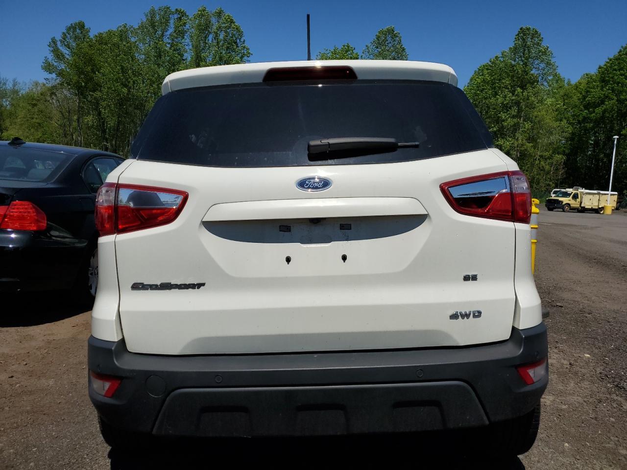 2022 Ford Ecosport Se Copart, lot number: 56351855, vin: MAJ6S3GL7NC466090. Thumbnail 6