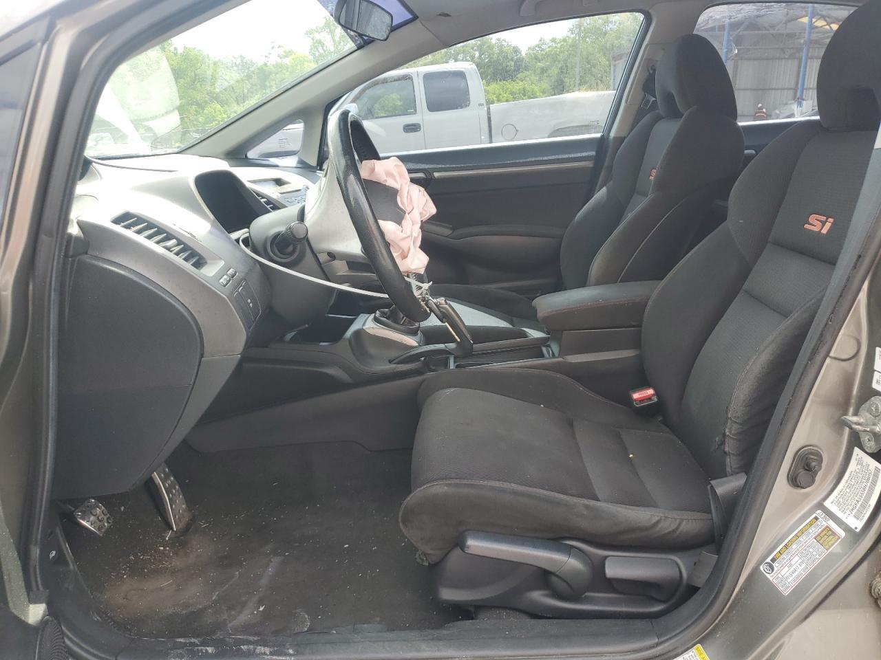 2008 Honda Civic Si Copart, lot number: 55756415, vin: 2HGFA55558H706057. Thumbnail 7