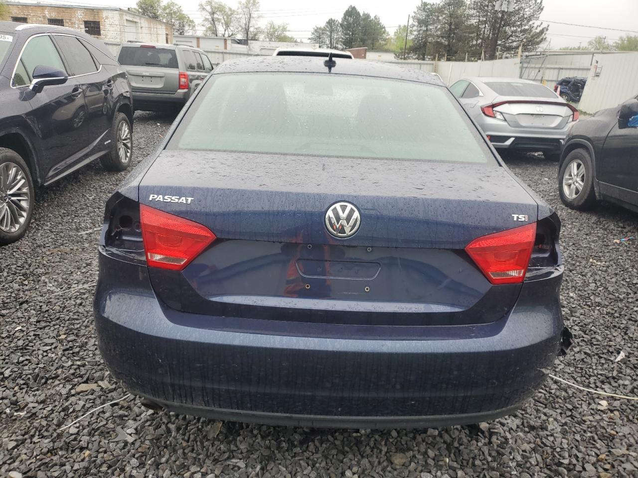 2015 Volkswagen Passat S Copart, lot number: 55490425, vin: 1VWAT7A33FC098667. Thumbnail 6