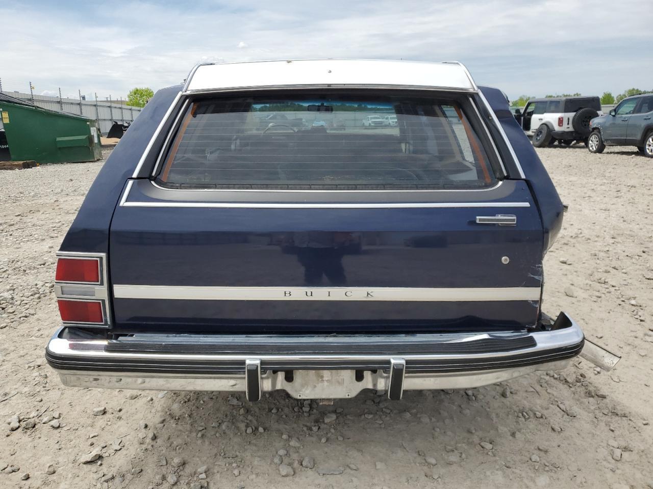 1985 Buick Lesabre Estate Copart, lot number: 58698535, vin: 1G4BR35Y3FX456987. Thumbnail 6