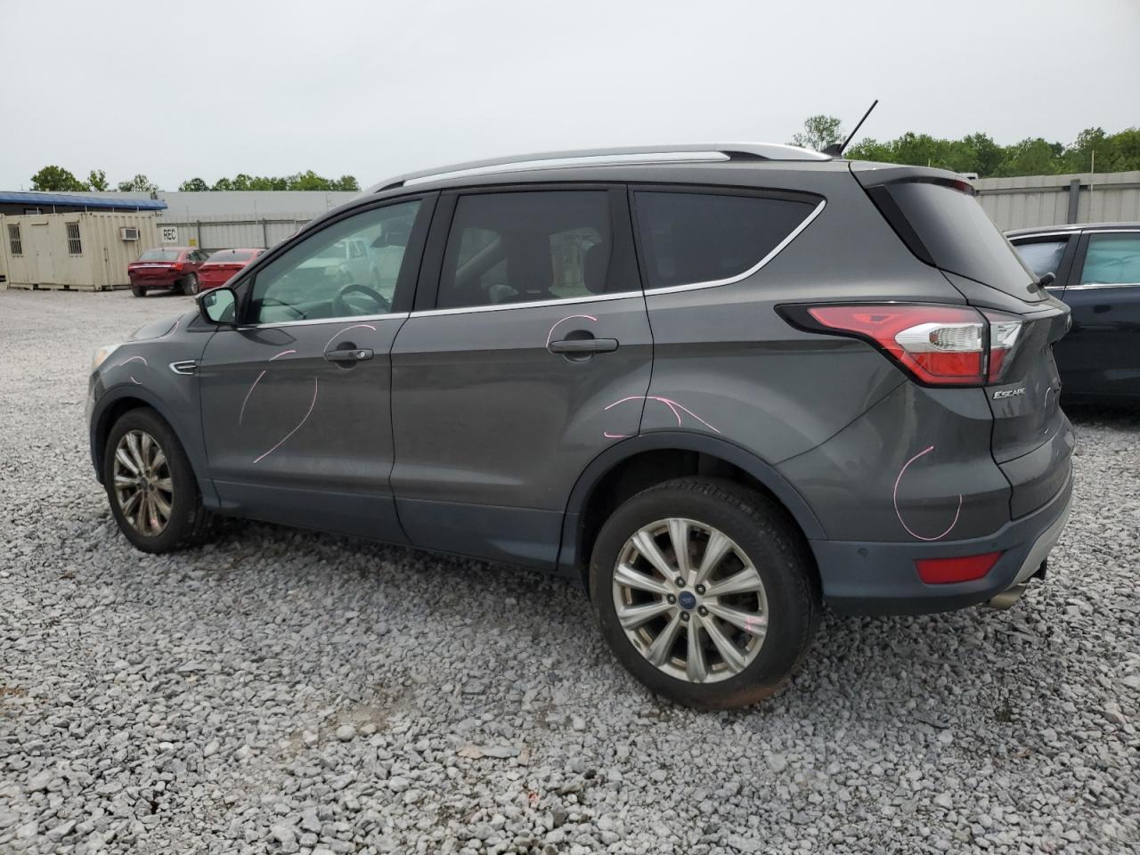 2018 Ford Escape Titanium Copart, lot number: 56404625, vin: 1FMCU9J97JUB34691. Thumbnail 2