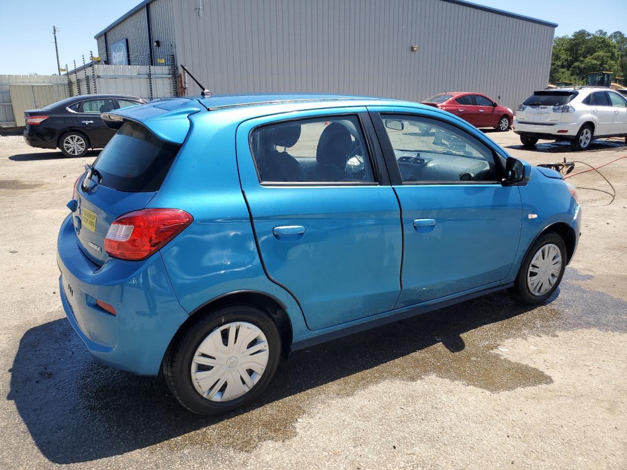 2019 Mitsubishi Mirage Es Copart, lot number: 57949785, vin: ML32A3HJ6KH010172. Thumbnail 3