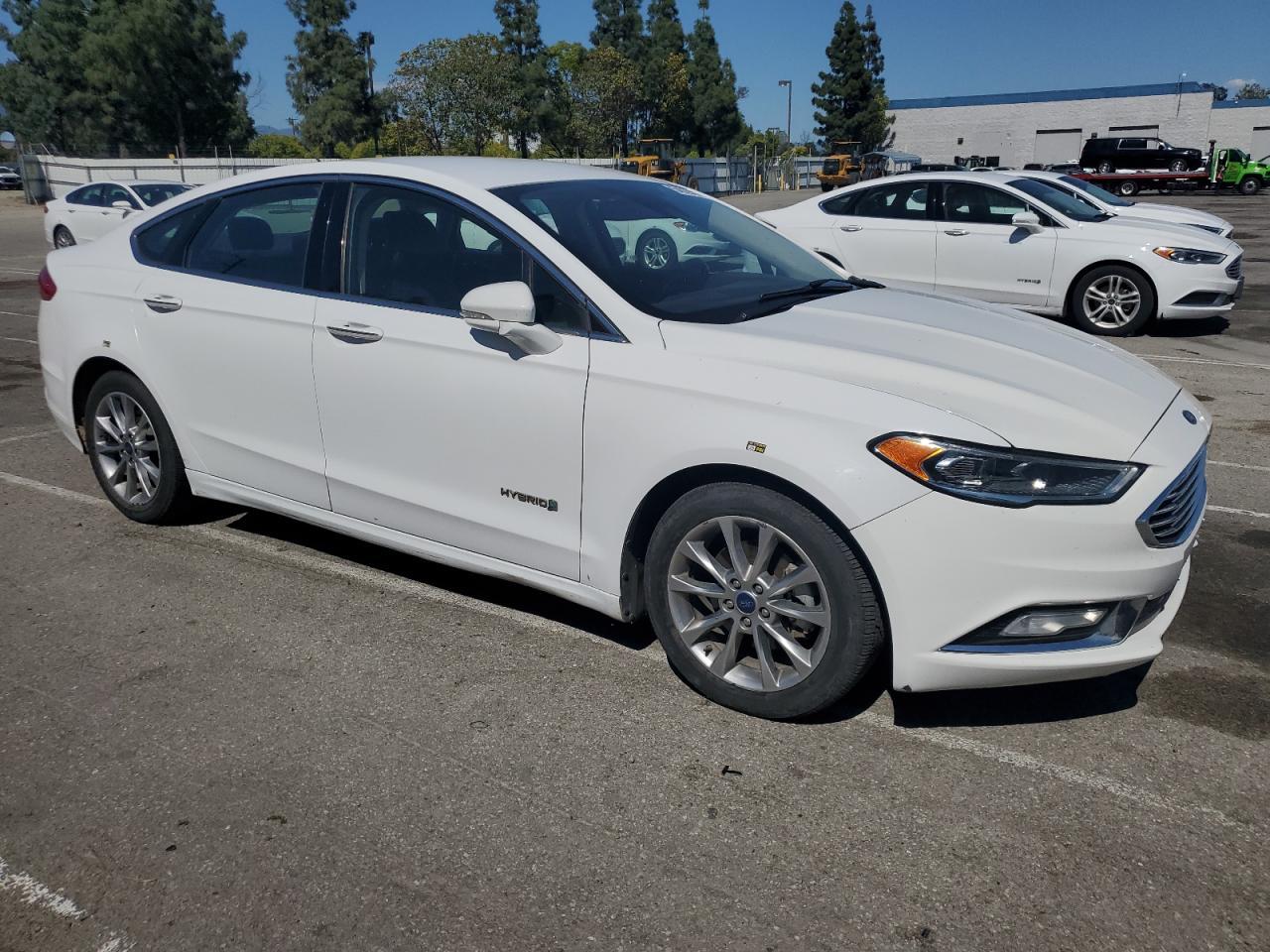 2017 Ford Fusion Se Hybrid Copart, lot number: 54029485, vin: 3FA6P0LU7HR409733. Thumbnail 4