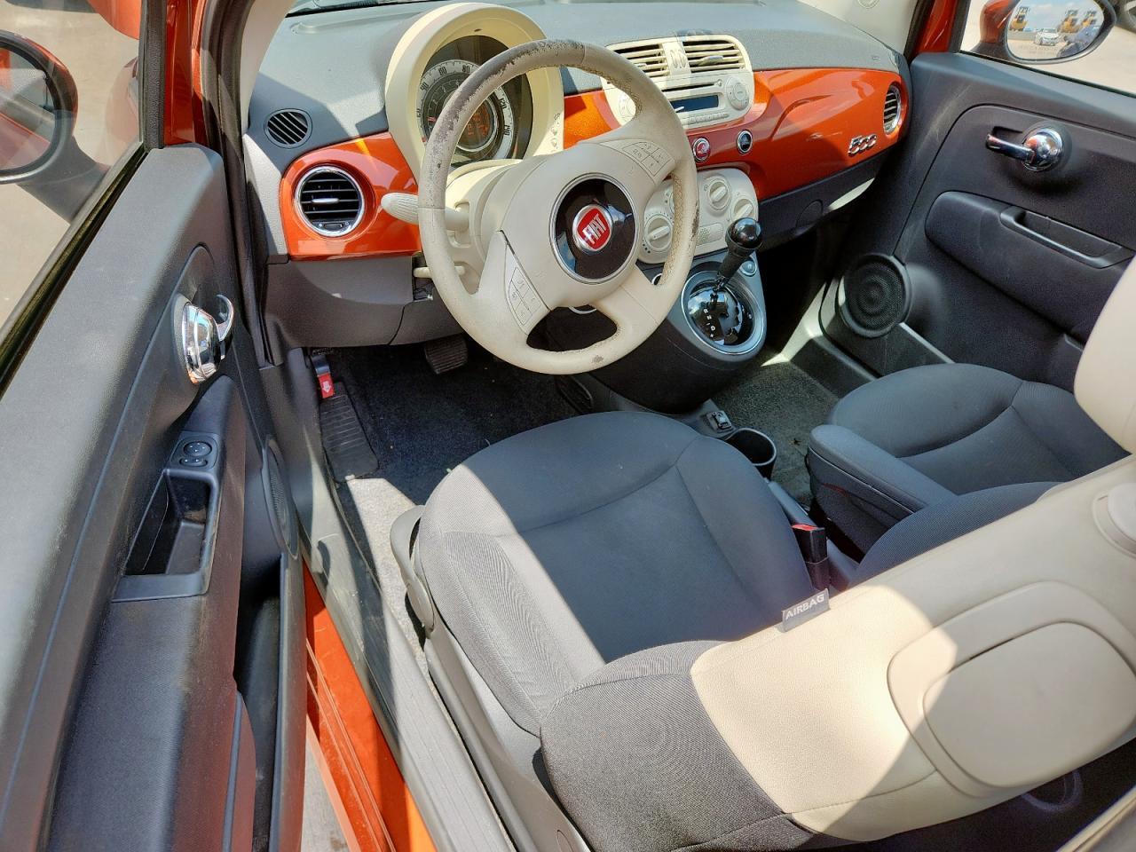 2015 Fiat 500 Copart, lot number: 59019855, vin: NULL. Thumbnail 8