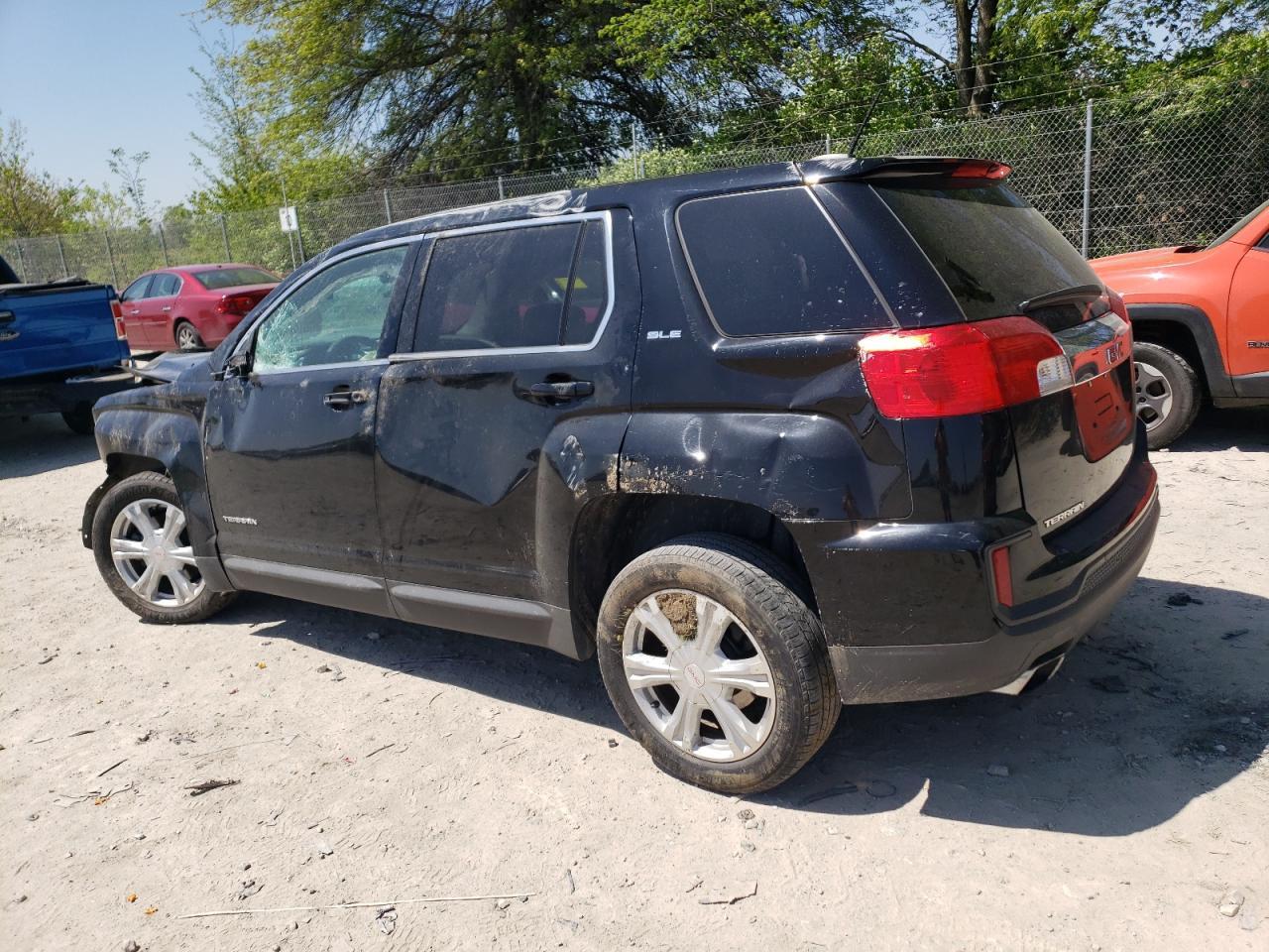 2017 GMC Terrain Sle Copart, lot number: 55961045, vin: 2GKALMEK7H6342002. Thumbnail 2