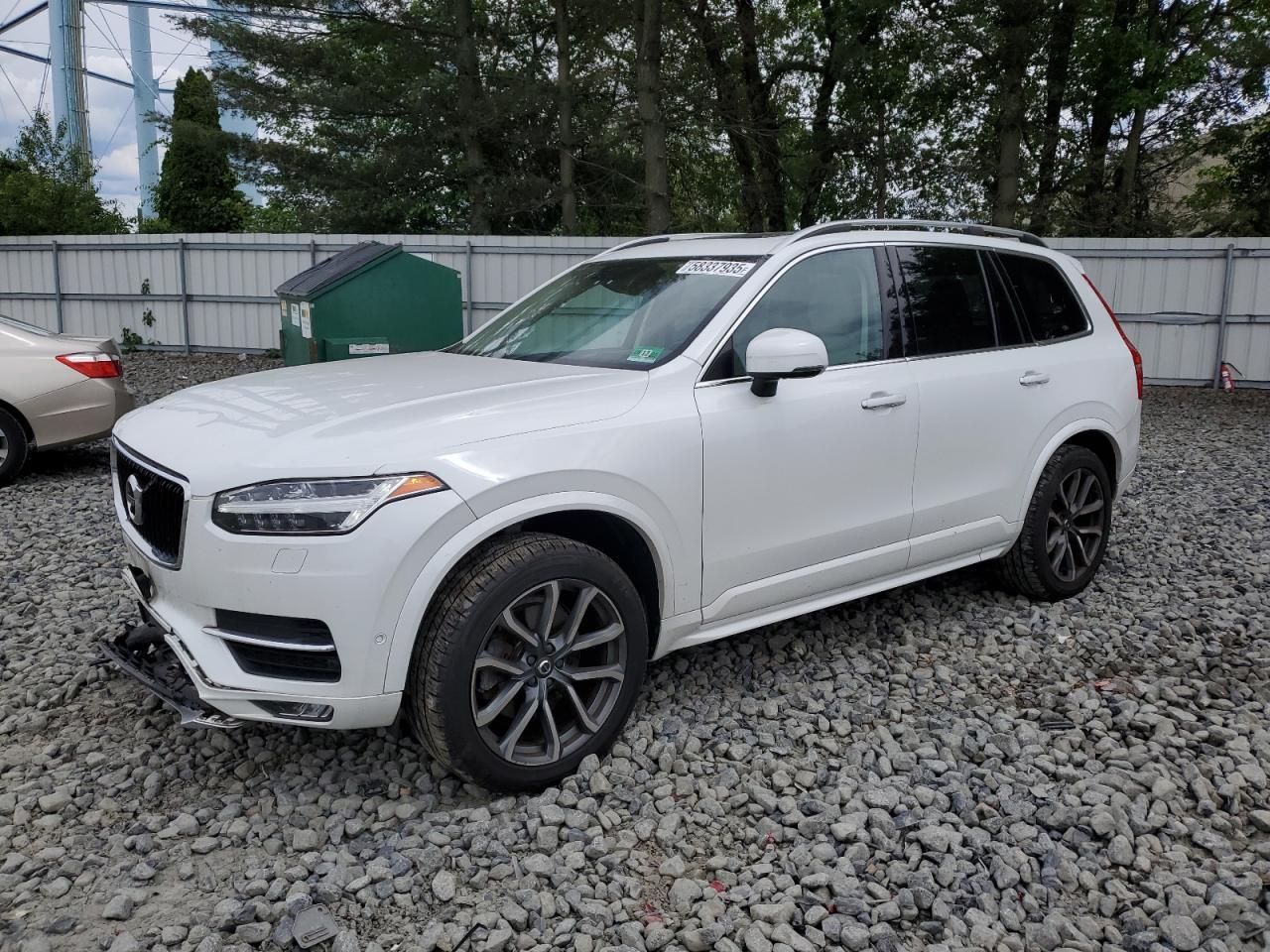 2019 Volvo Xc90 T6 Momentum Copart, lot number: 58337935, vin: YV4A22PKXK1459872. Thumbnail 1