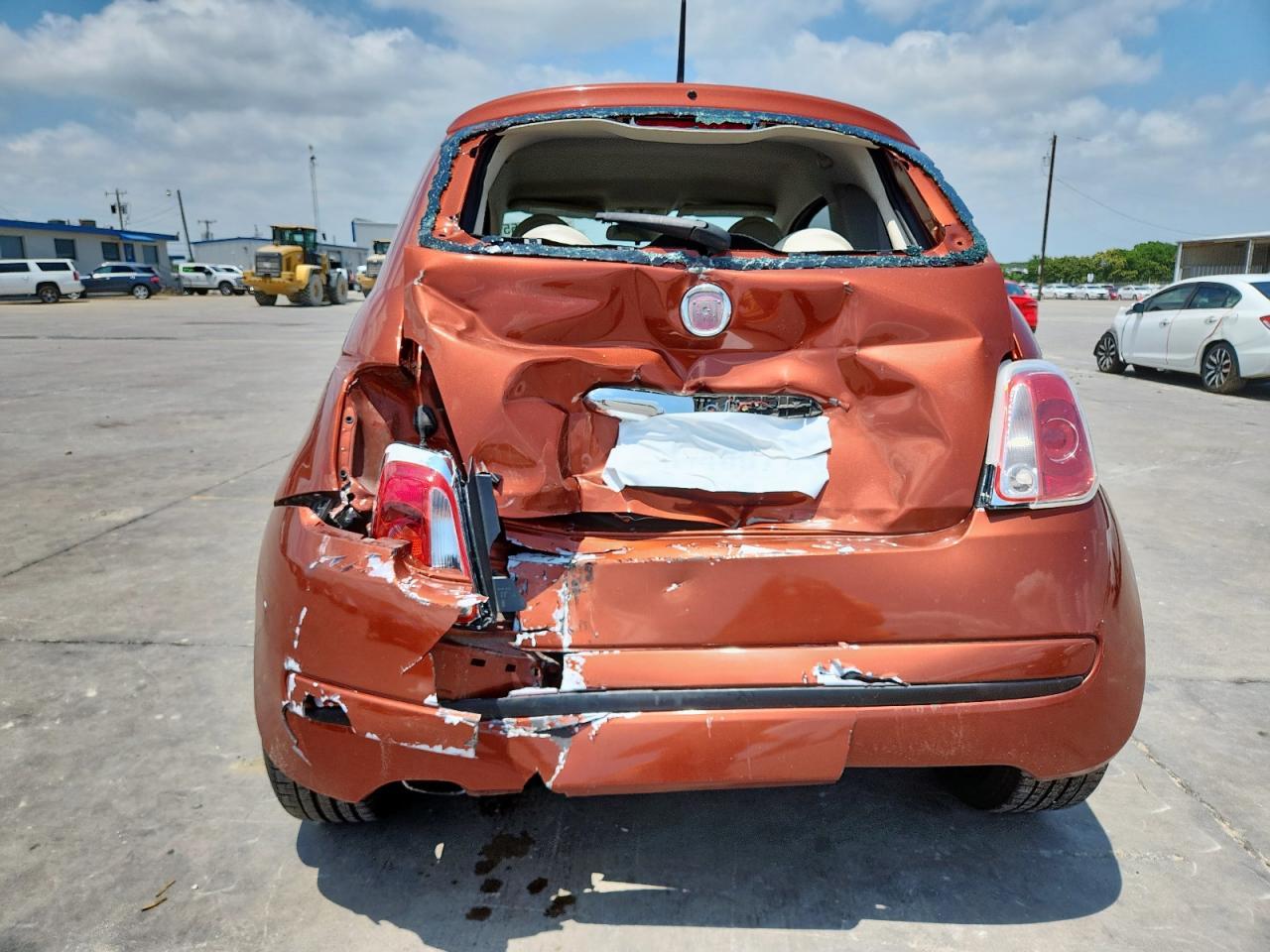 2015 Fiat 500 Copart, lot number: 59019855, vin: NULL. Thumbnail 6