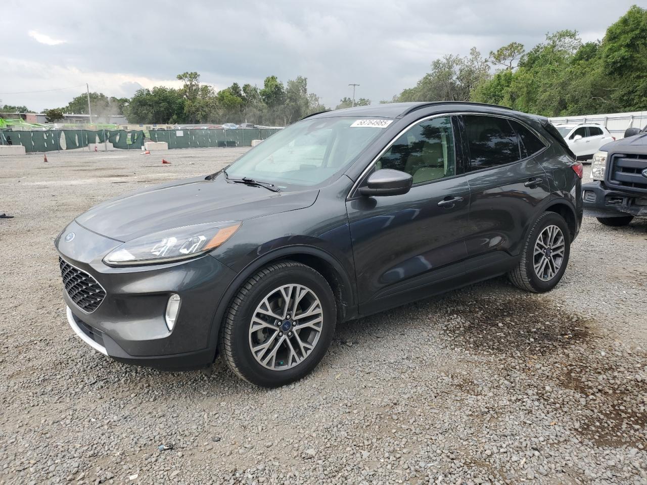 2020 Ford Escape Sel Copart, lot number: 58764985, vin: 1FMCU0H62LUA37523. Thumbnail 1