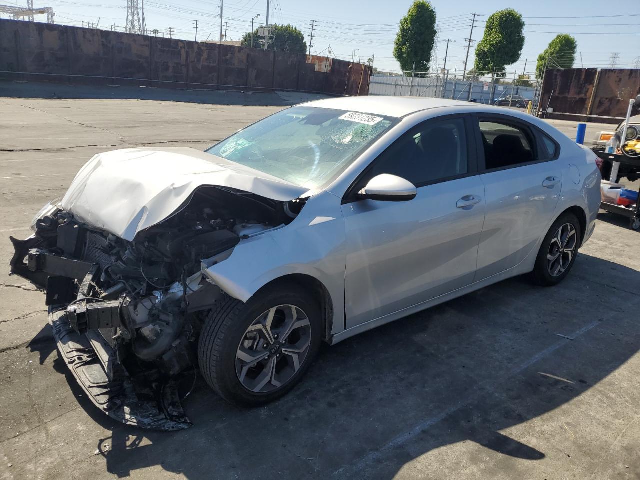 2021 Kia Forte Fe Copart, lot number: 59231235, vin: 3KPF24ADXME306441. Thumbnail 1