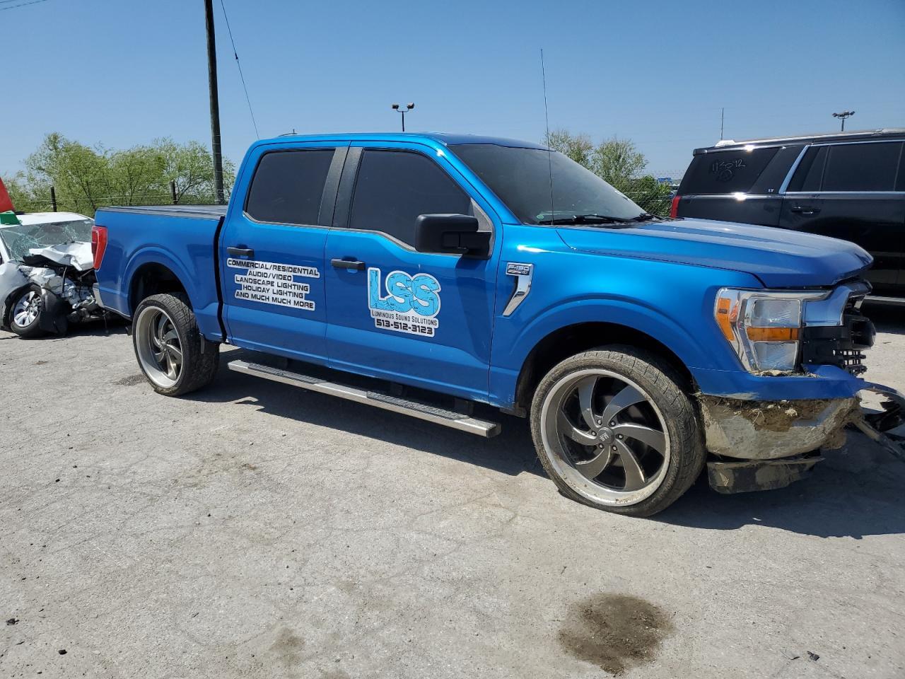 2021 Ford F150 Supercrew Copart, lot number: 56423385, vin: 1FTFW1E50MFA32128. Thumbnail 4