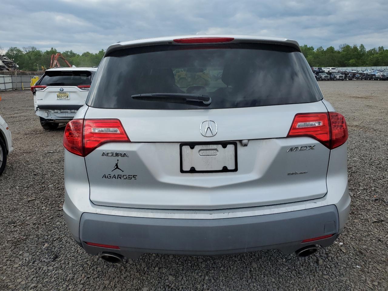 2007 Acura Mdx Technology Copart, lot number: 56050695, vin: 2HNYD28437H527251. Thumbnail 6