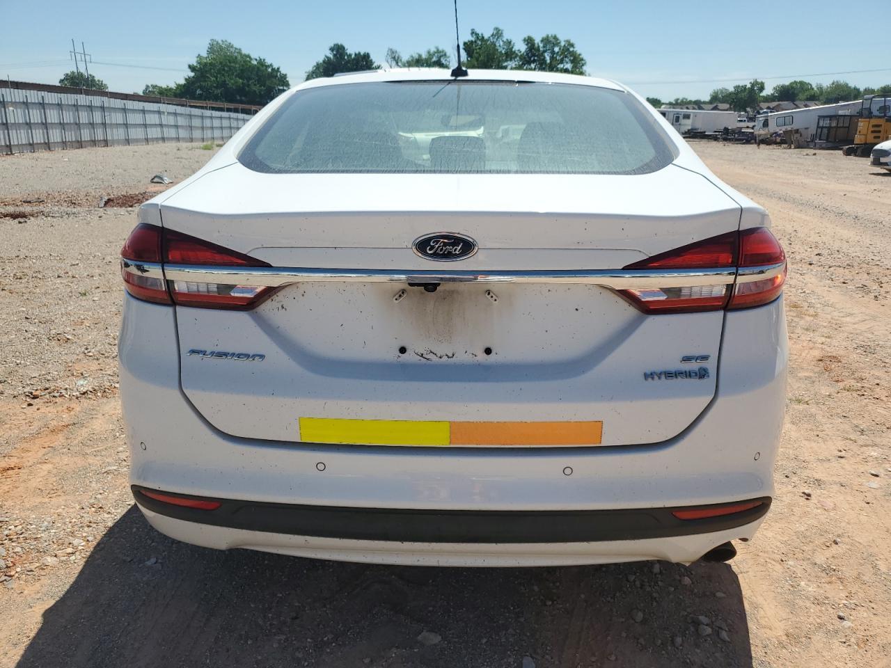 2017 Ford Fusion Se Hybrid Copart, lot number: 54043325, vin: 3FA6P0LU2HR409624. Thumbnail 6