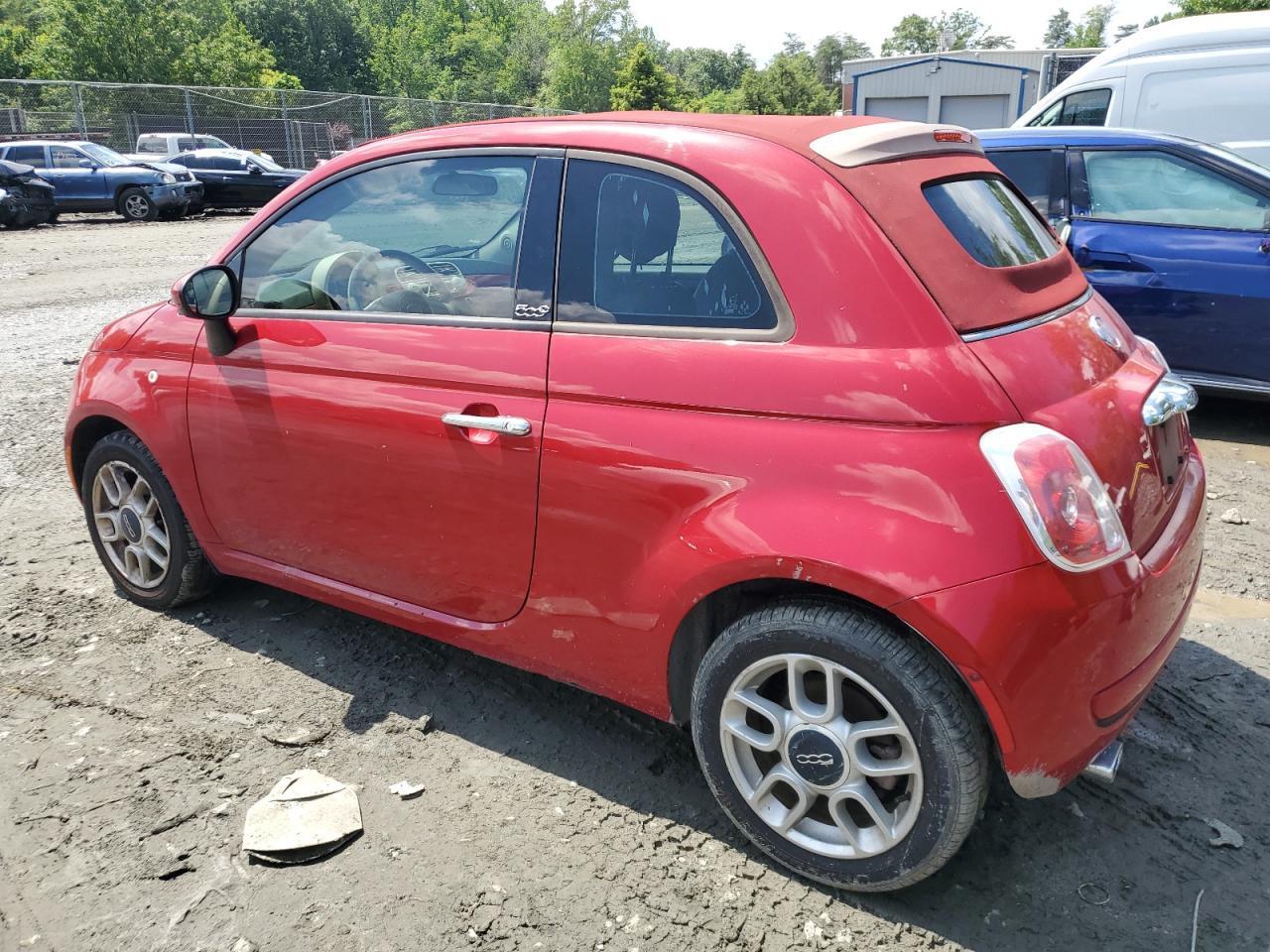 2013 Fiat 500 Pop Copart, lot number: 59025195, vin: 3C3CFFDR5DT664833. Thumbnail 2