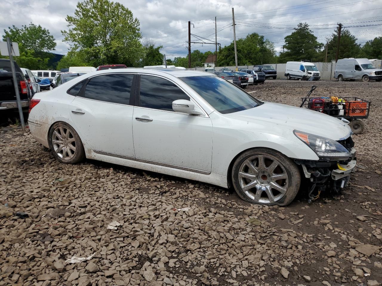 2012 Hyundai Equus Signature Copart, lot number: 57932755, vin: KMHGH4JH5CU052123. Thumbnail 4