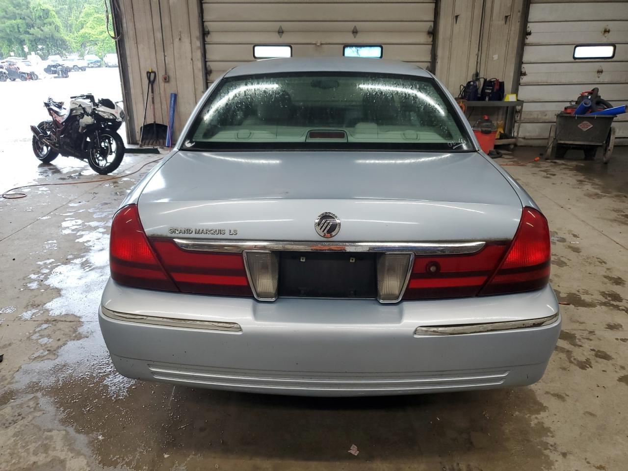 2003 Mercury Grand Marquis Ls Copart, lot number: 58664585, vin: 2MEHM75W33X645484. Thumbnail 6