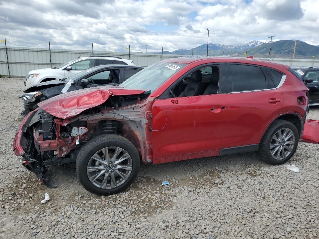 2021 Mazda Cx-5 Grand Touring Copart, lot number: 56858615, vin: JM3KFBDMXM0489052. Thumbnail 1