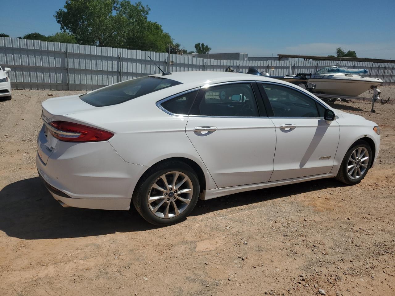 2017 Ford Fusion Se Hybrid Copart, lot number: 54043315, vin: 3FA6P0LU0HR409623. Thumbnail 3