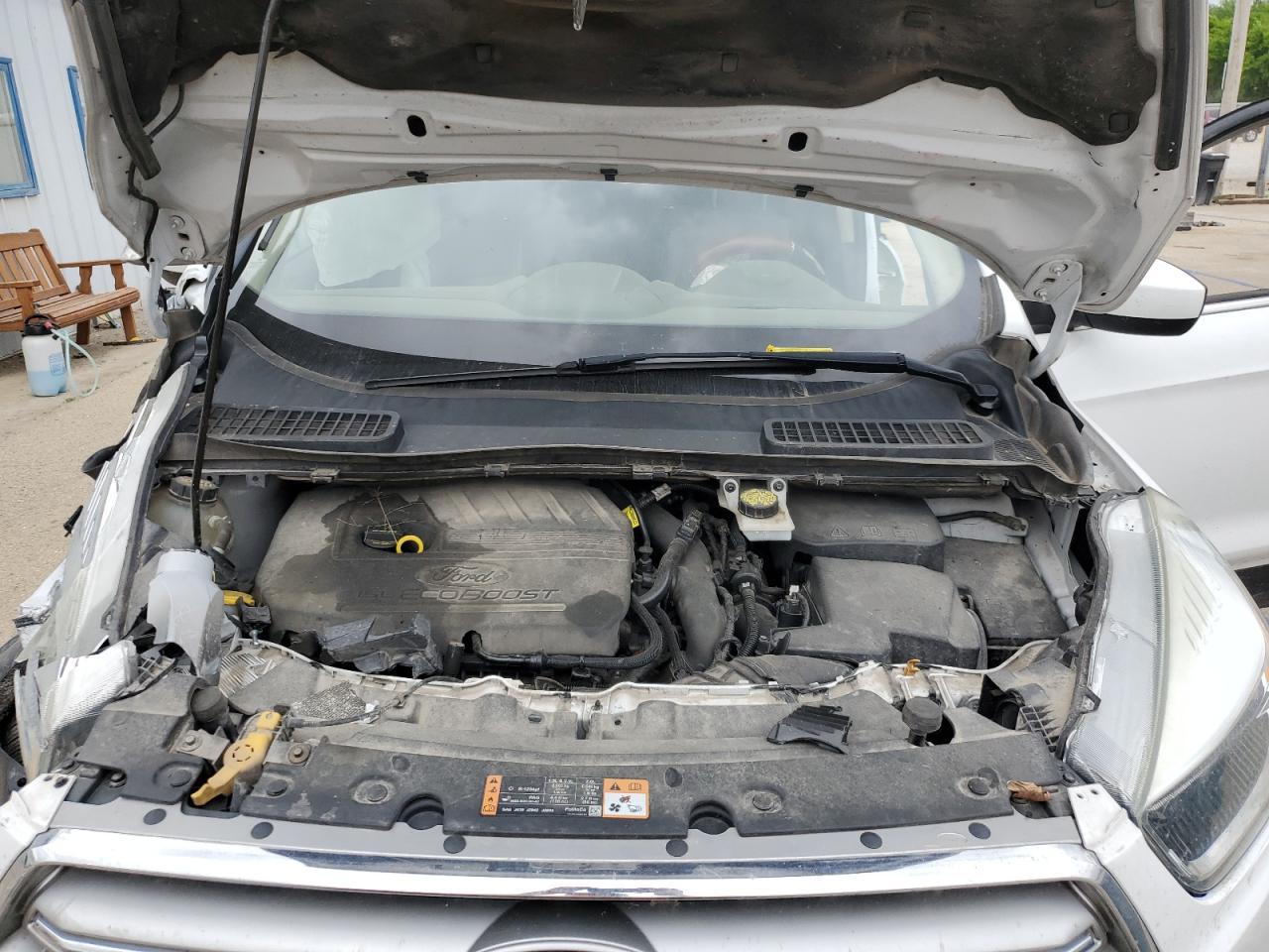 2017 Ford Escape Se Copart, lot number: 56694455, vin: 1FMCU0GD9HUD65433. Thumbnail 12