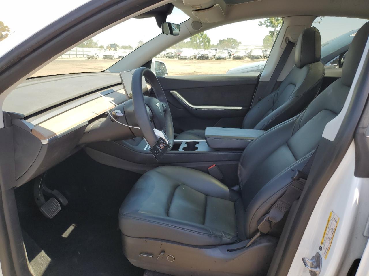 2022 Tesla Model Y Copart, lot number: 59139925, vin: 7SAYGDEE1NF363171. Thumbnail 7