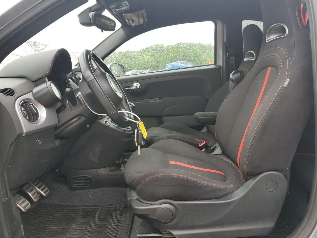 2018 Fiat 500 Abarth Copart, lot number: 55224165, vin: 3C3CFFFH2JT469627. Thumbnail 7